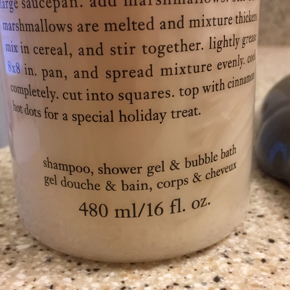 Philosophy 16 oz Crispy Marshmallow Bars Shower - Picture 3 of 5